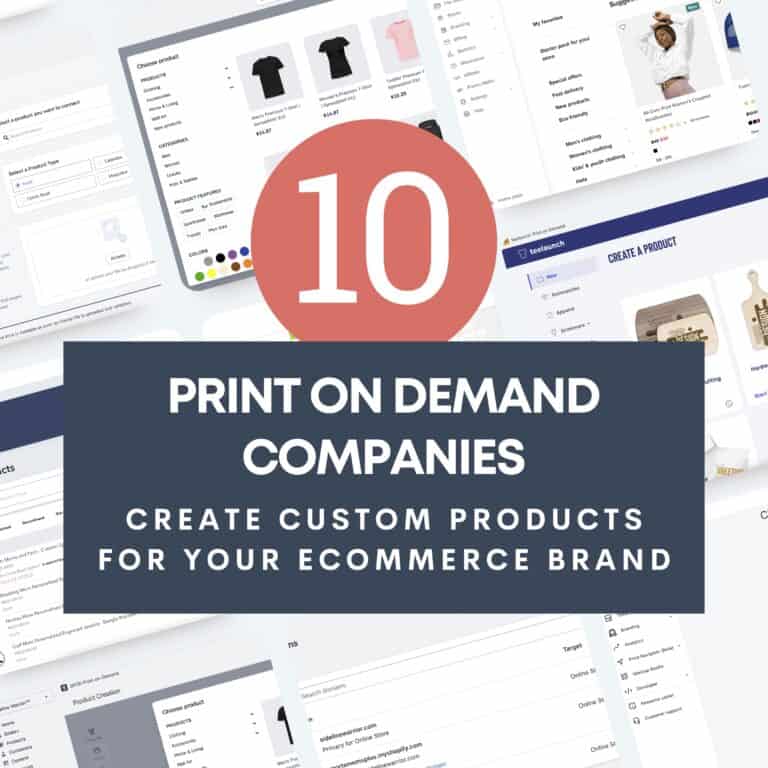 10 Best Print on Demand Companies for Custom Products